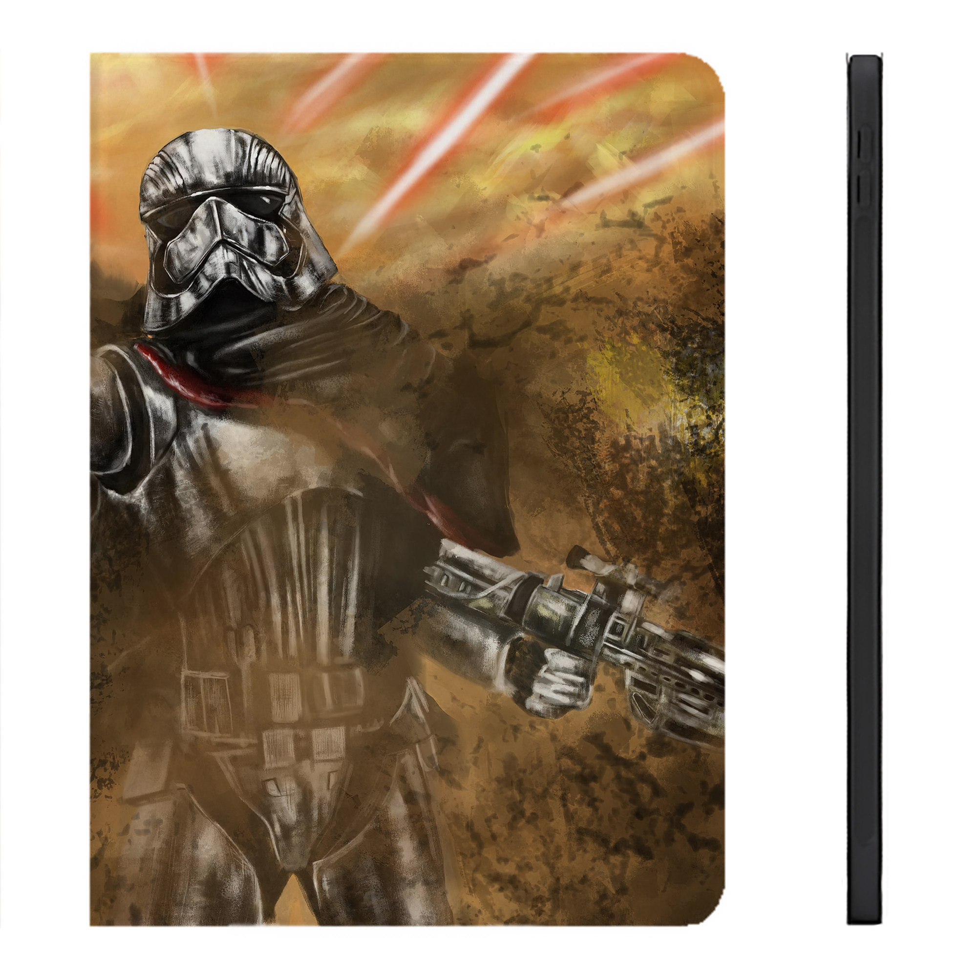 （画像用） スター・ウォーズ Star Wars IPadケース ペンホルダー付き ブックスタイルデザイン